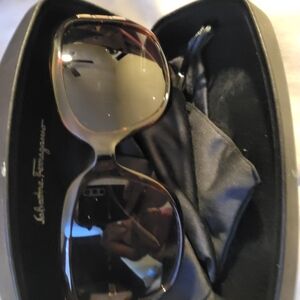 Salvatore Ferragamo Sunglasses - Black and Brown